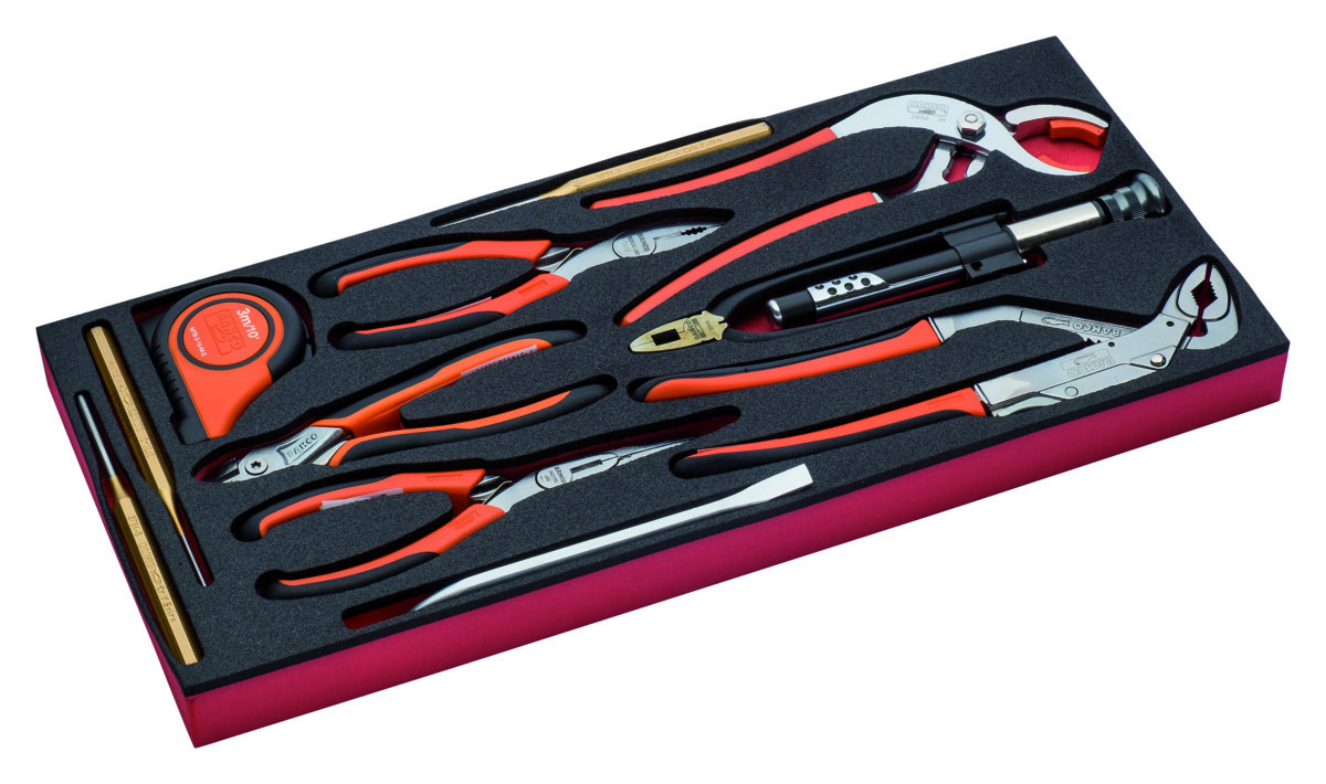 Espuma FF3A07 para caixas 1483K & 1483KHD, 11 peças Bahco FF3A07