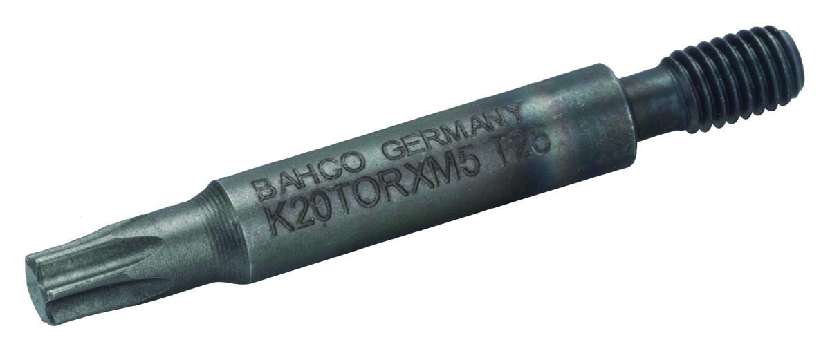 Bits, encabadouro com rosca Bahco K20TORX-T25