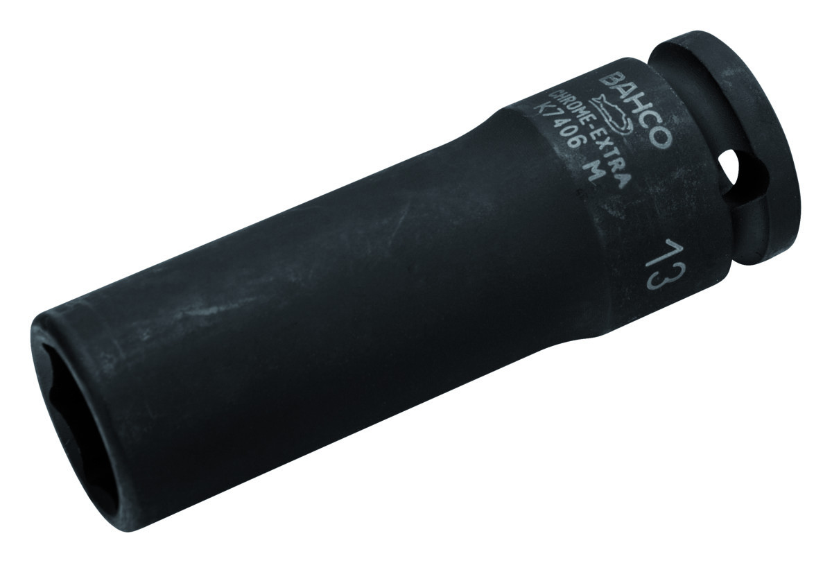 Chave de impacto série longa, 6 faces Bahco K7406M-10