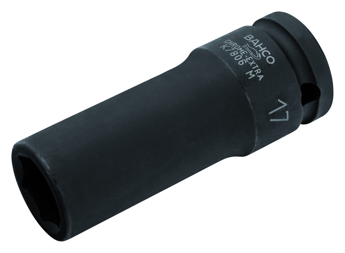 Chave de impacto série longa, 6 faces Bahco K7806M-32