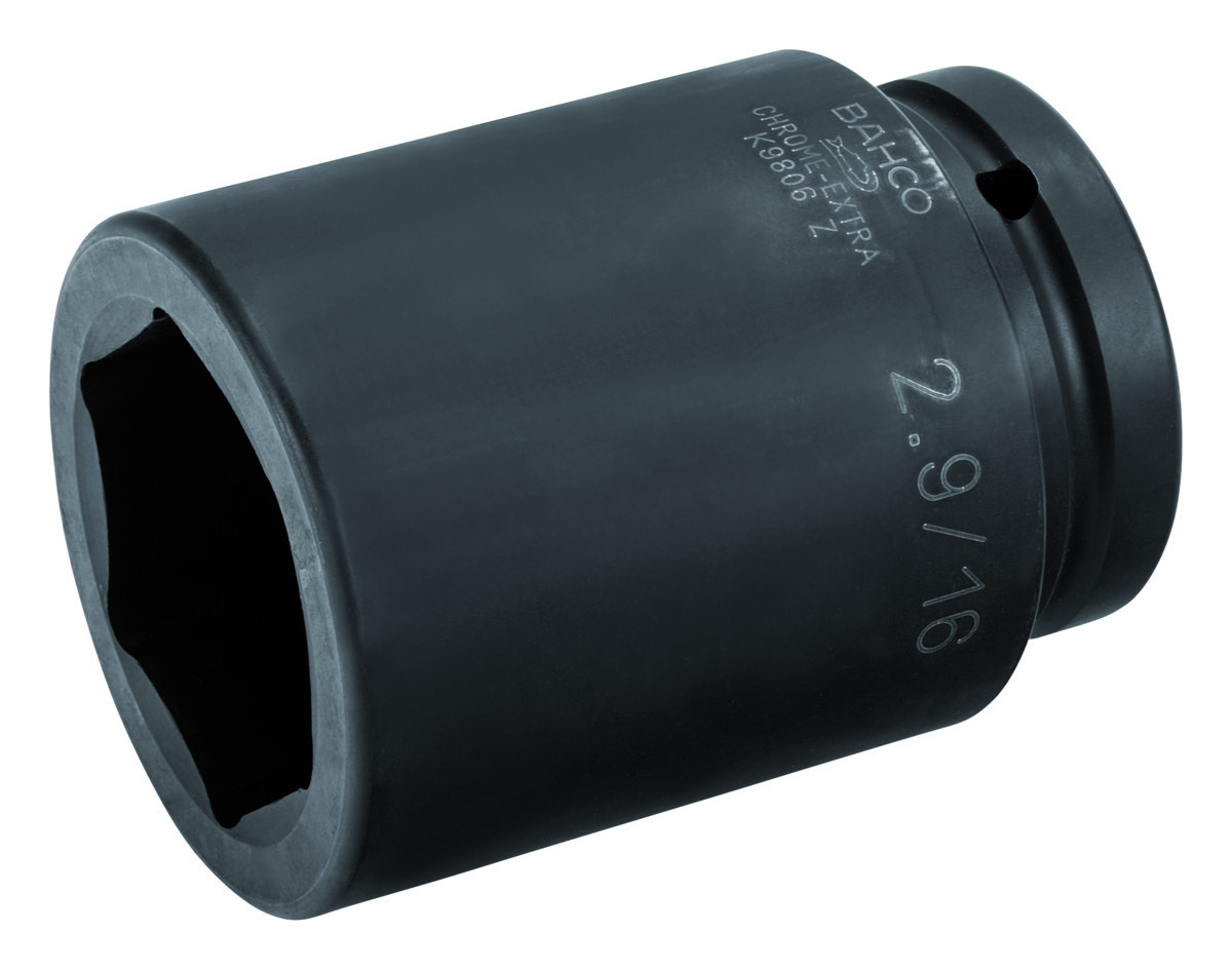 Chave Impacto Hexagonal 1.1/2" Série Longa Polegadas Bahco K9806Z-3.11/16