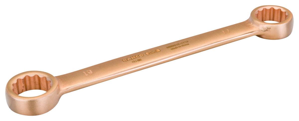 Chave de lunetas planas duplas antichispa CU-BE Bahco NSB010-2628