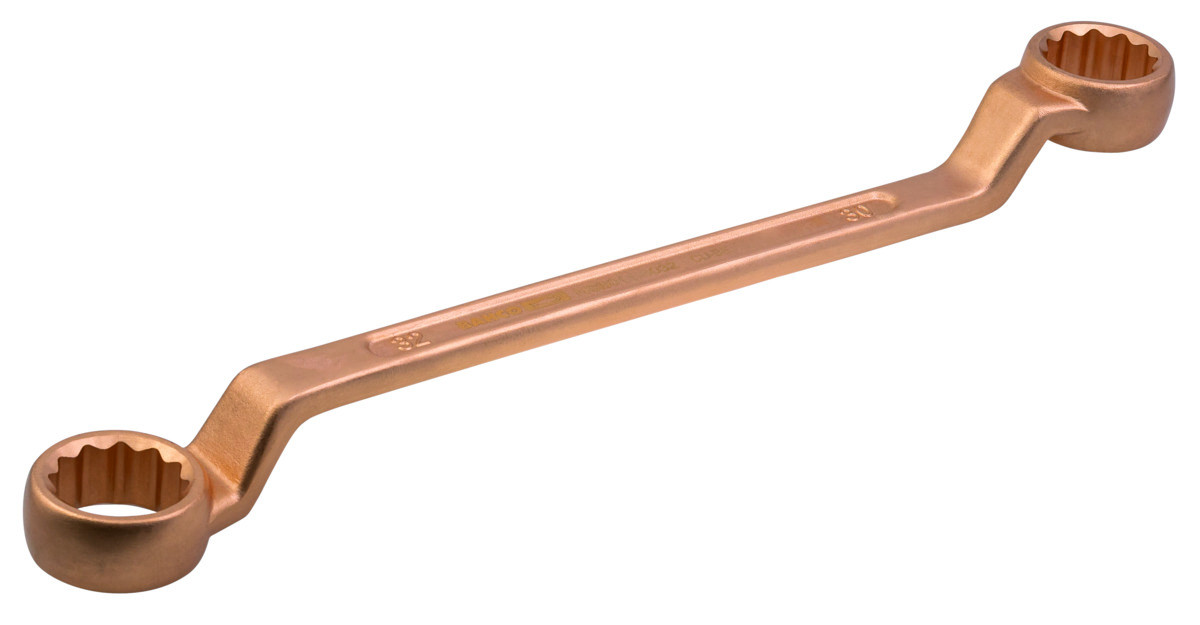 Chaves de lunetas duplas offset antichispa CU-BE Bahco NSB011-0607