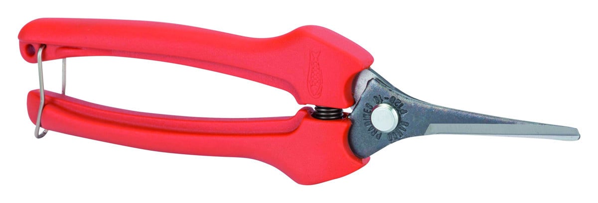 Tesoura de vindima comprida de 6 mm com cabo de fibra de vidro 190 mm Bahco P128-19