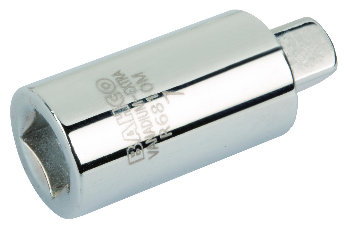 10 mm - Chaves de caixa quadradas com perfil quadrado no sistema métrico para chave de roquete para refrigeração 1/4" Bahco R6810M-10