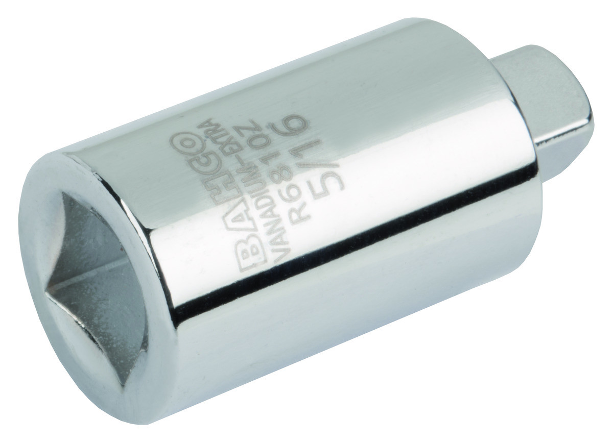 Chaves de caixa quadradas com perfil quadrado no sistema imperial para chave de roquete para refrigeração 1/4" - 3/16" Bahco R6810Z-3/16