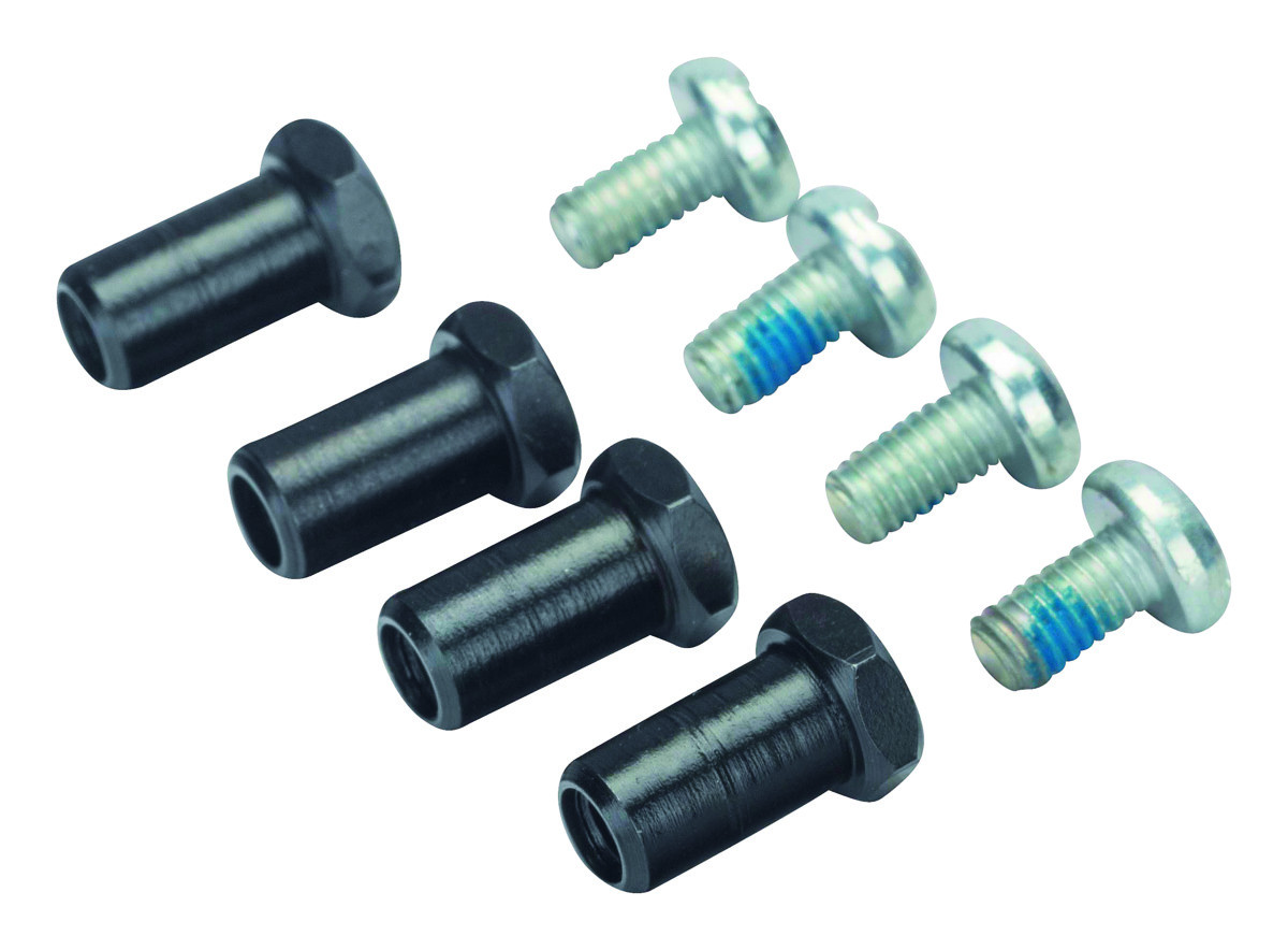 Conjunto de quatro parafusos de substituição para os punhos das tesouras de poda ERGO PX e PXR. Bahco R902P