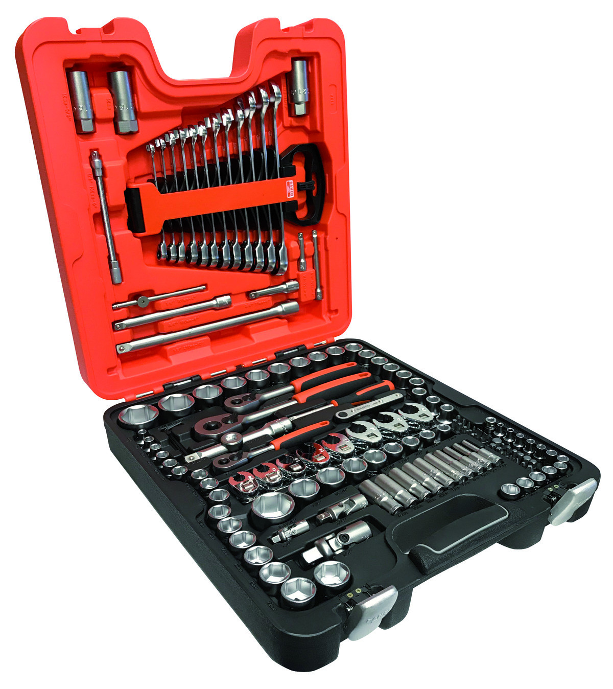 1/4' - 3/8' -1/2' Conjunto de tomadas quadradas com conjunto de chaves de fendas combinadas - 137 unid. Bahco S137