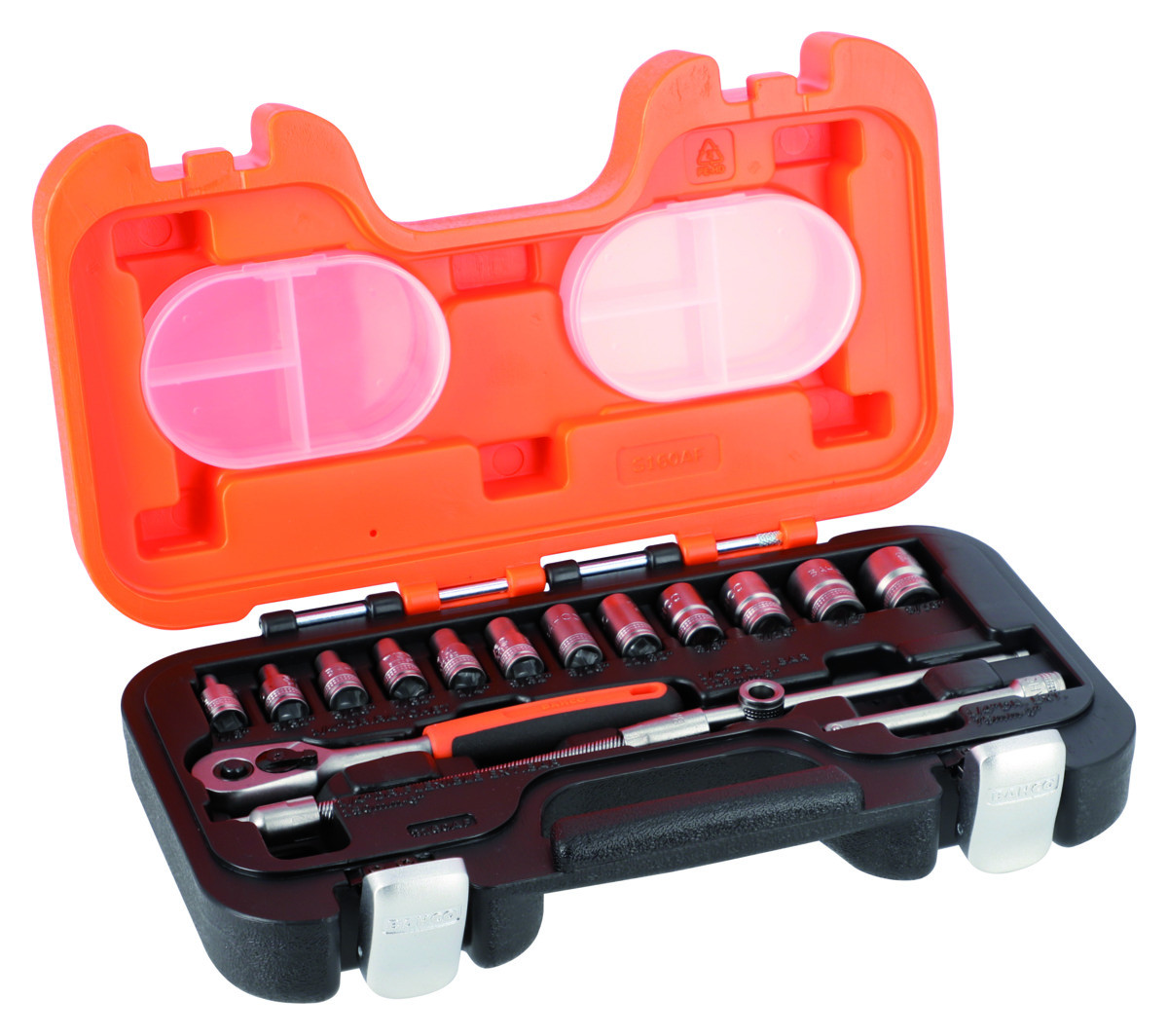 Jogo de Chaves de Caixa 1/4" Polegadas 16 peças Bahco S160AF