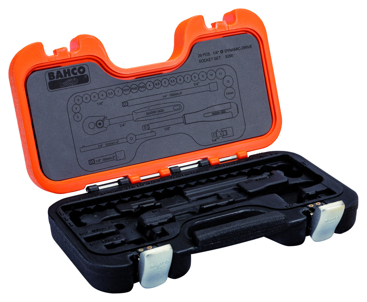 Caixas vazias para conjunto de chaves Bahco S910-CASE
