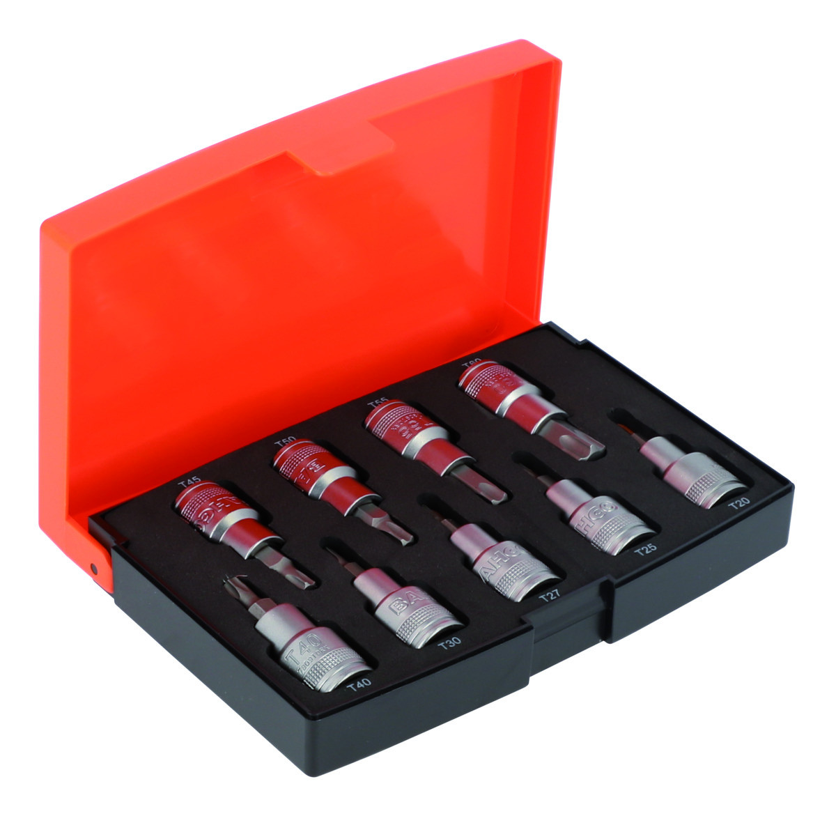Conjunto de chaves de caixa 1/2" com pontas TORX® - 9 peças Bahco S9TORX