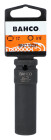 Chaves de caixa de impacto profundo quadradas 1/2" com perfil sextavado de 9/16" e acabamento fosfatado - Embalagem individual Bahco SBK7806Z-9/16