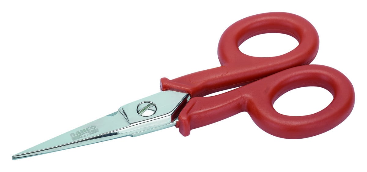 Tesoura de Electricista plastificada. Bahco SC140