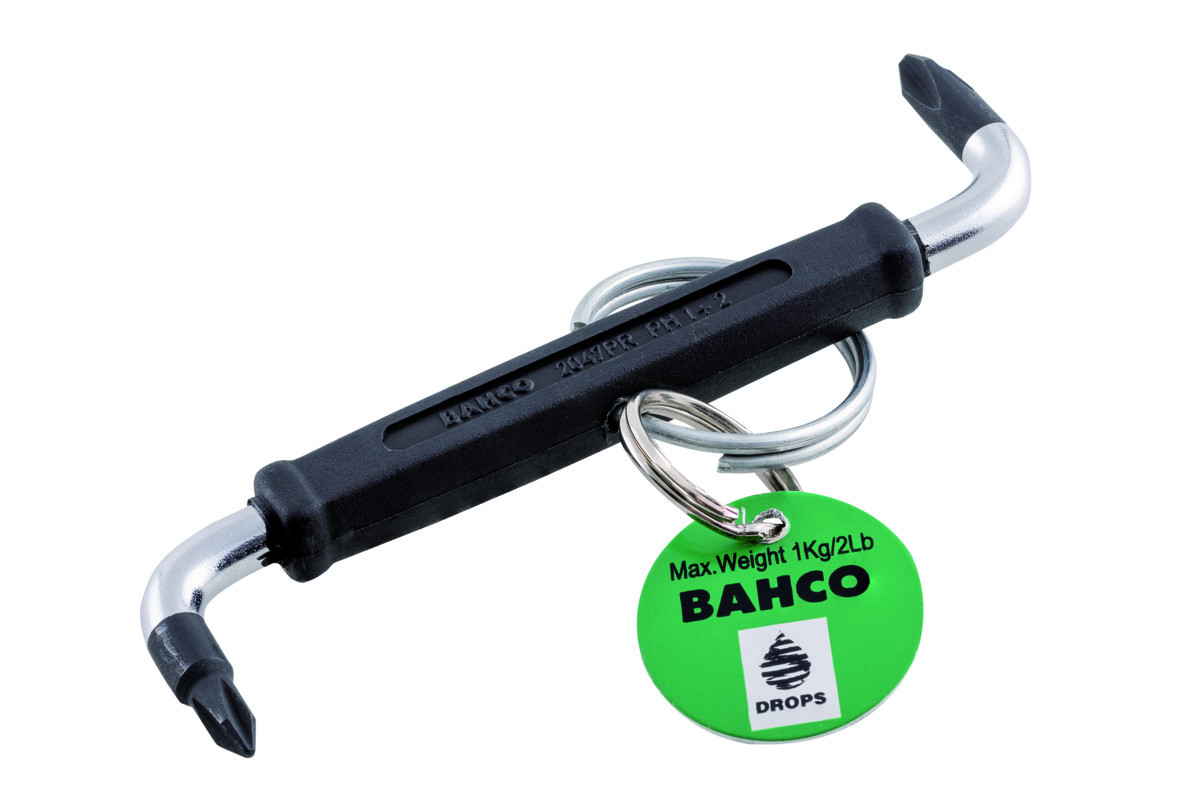 Chave offset dupla para parafusos Phillips com arame de aço Bahco TAH2047PR-1-2