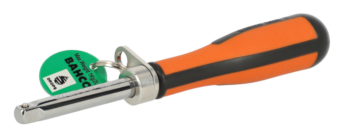Extensão com cabo de 1/4" com uma bucha de segurança Bahco TAH6956-1