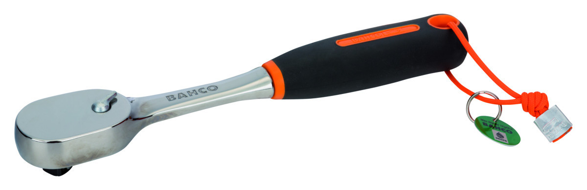 Roquete reversível, 1/2" - 80 dentes/ângulo ação 4,5°, c/fio Dyneema selado Bahco TAH8150-1/2