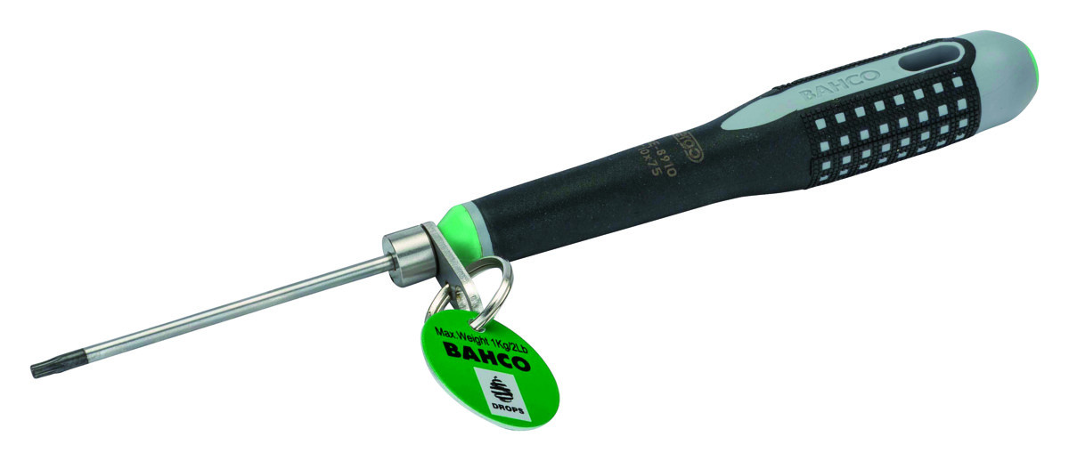 Chave parafusos ERGO™ equip. c/mandril de segurança Bahco TAHBE-8925