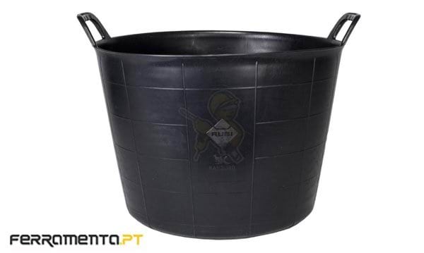 Balde Plástico Preto 40L Rubi 88773