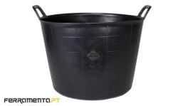 Balde Plástico Preto 40L Rubi 88773