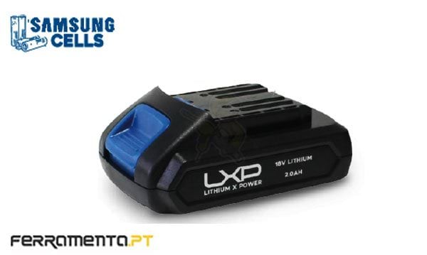 Bateria 18V 2,0Ah Hyundai HYB18-2 - Powered by SAMSUNG