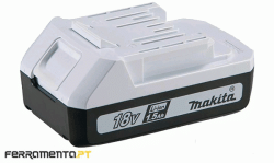 Bateria Lítio-ion 18V 1.5Ah BL1815G Makita 198186-3