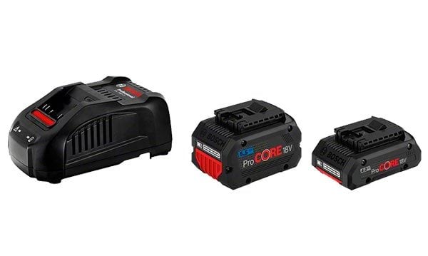 Bateria ProCORE18V 4.0Ah + Bateria ProCORE18V 5.5Ah + GAL 1880 CV Professional BOSCH 1600A0214A