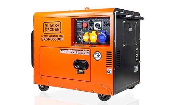 Gerador a Diesel 230V 5kW/6,25kVA Black&Decker BXGND5300E