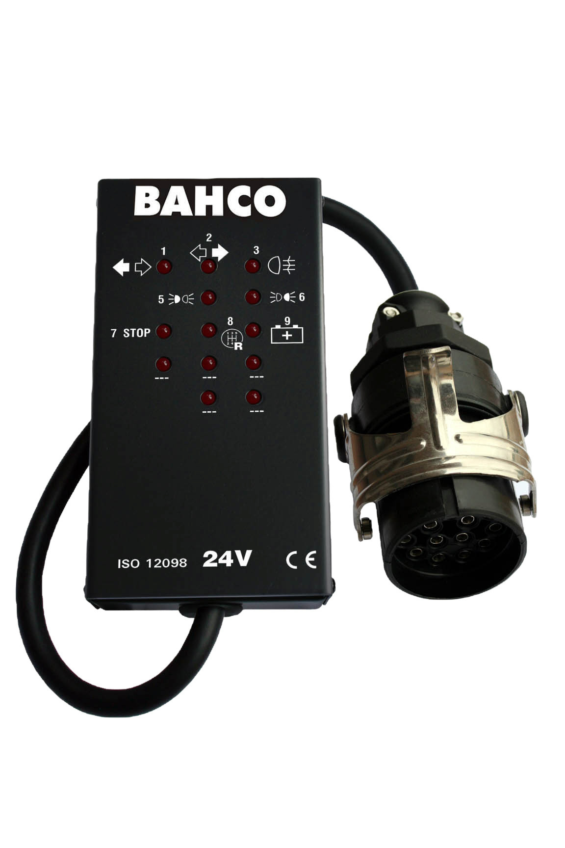 Comprovador tomada de reboque Bahco BELT2415