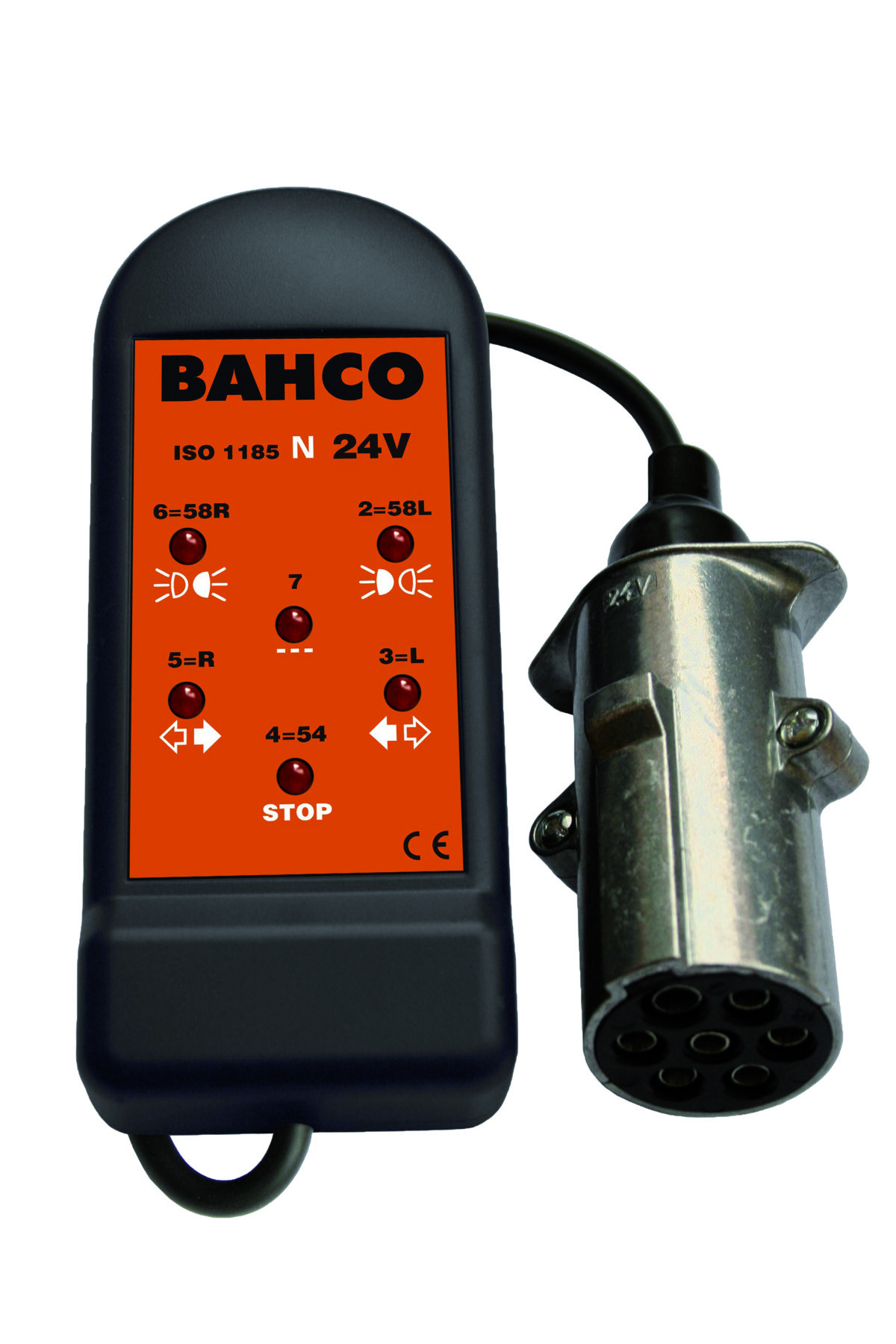 Comprovador tomada de reboque Bahco BELT247N