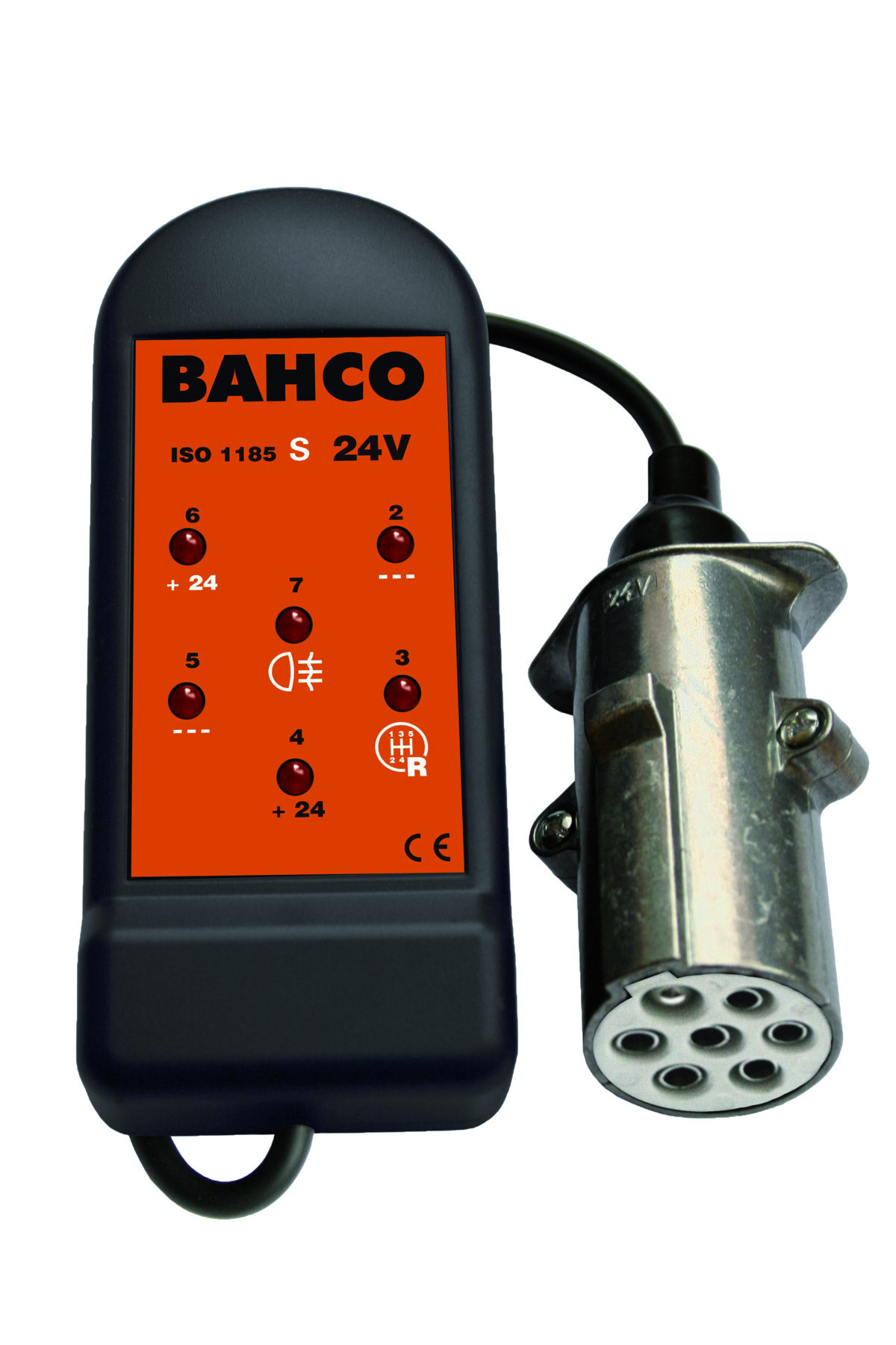 Comprovador tomada de reboque Bahco BELT247S