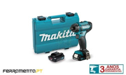 Berbequim aparafusador 12V CXT 1/4" Makita DF033DSAE