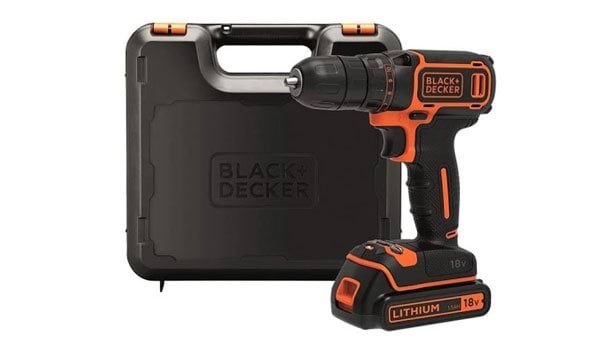 Black & Decker Berbequim Aparafusador 18V 1.5Ah BDCDC18K-QW