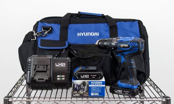 Berbequim Aparafusador 18V 2,0Ah Hyundai HYBT0190