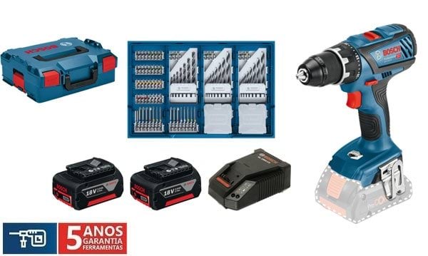 Berbequim Aparafusador 18V 4.0Ah Bosch GSR 18V-28 Professional