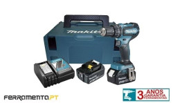 Berbequim Aparafusador 18V 5,0Ah Makita DHP485RTJ