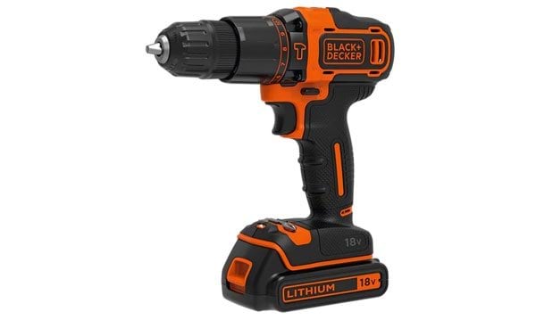 Black & Decker Berbequim com Percussão 18V 1,5Ah BDCHD18K-QW
