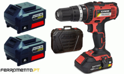Berbequim c/ Percussão 18V 4.0Ah Stayer PBL2124PK
