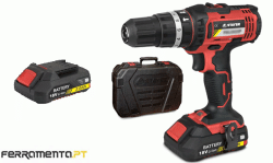 Berbequim c/ Percussão 18V Stayer 2.0Ah PBL2122PK