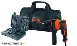 KIT: Berbequim com Percussão 710W, bucha 13mm