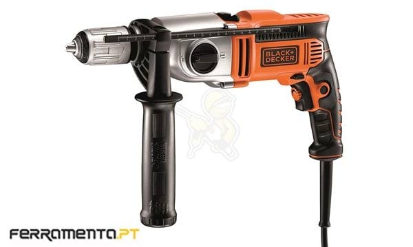 Berbequim com Percussão 910W Black & Decker KR911K-QS