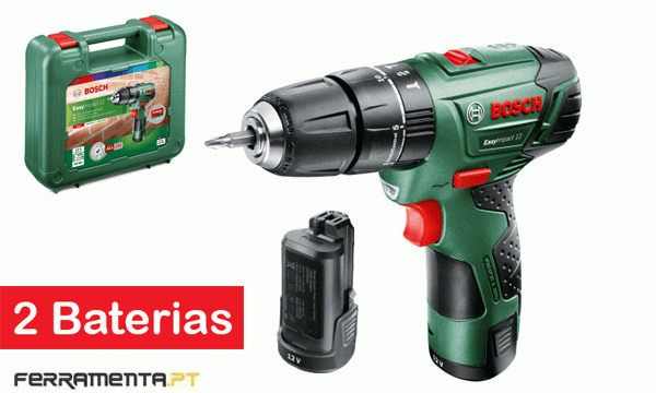 Berbequim c/ Percussão EasyImpact 12 Bosch 060398390E