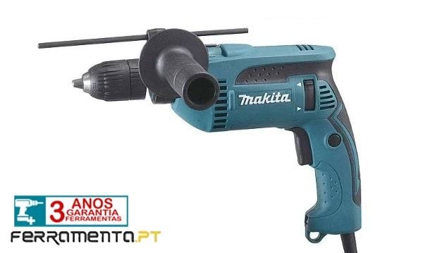 Berbequim com percussão 680W 13mm Makita HP1641K1X