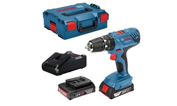 Berbequim com percussão Bosch GSB 18V-21