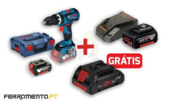 Berbequim com percussão Bosch GSB 18V-60 C Professional