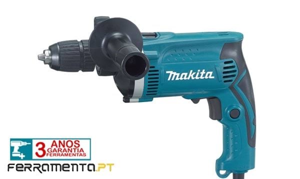 Berbequim com percussão Makita HP1631K 710W