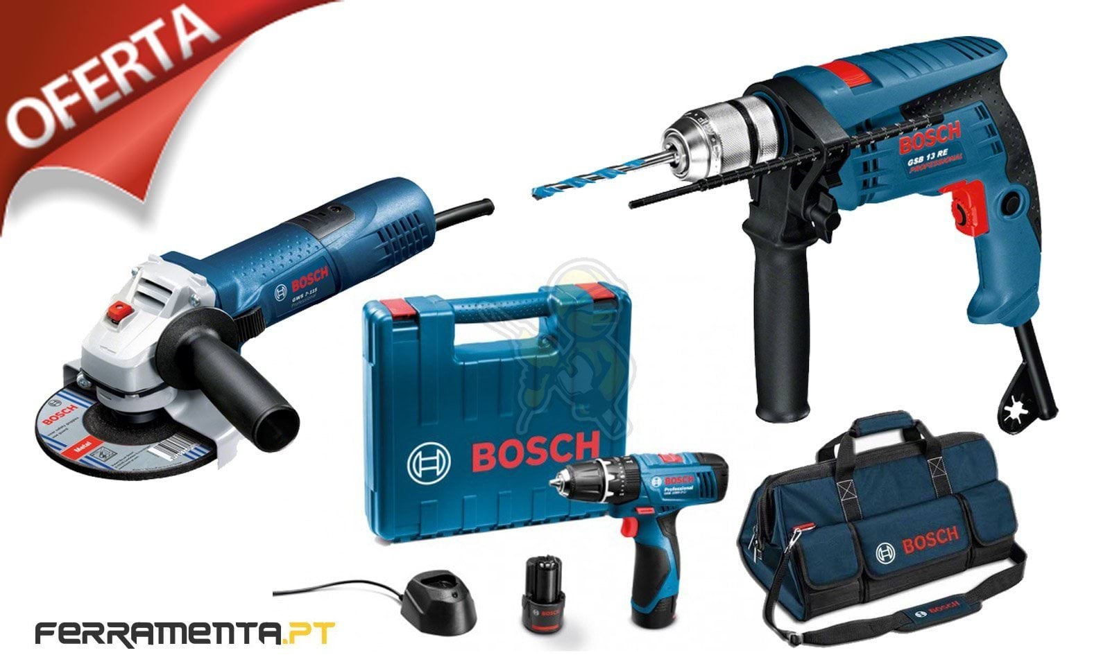 Kit Promocional 3 Máquinas Bosch