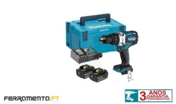 Berbequim com percussão Makita DHP481RTJ