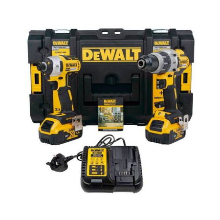 Berbequim DCD996 + Aparafusadora DCF887P2 Dewalt DCK276P2-QW
