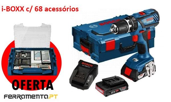 Berbequim Bosch GSB 18-2-LI Plus Professional Promo