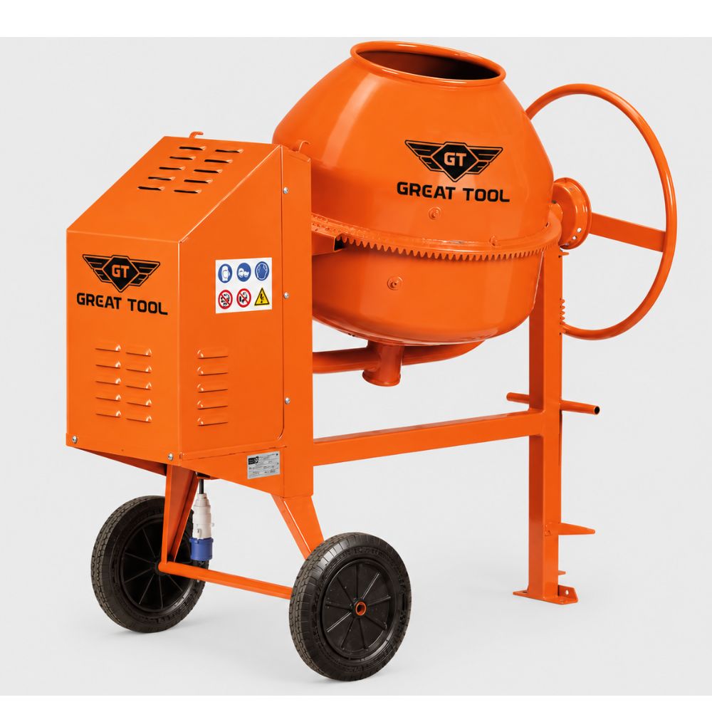 Betoneira Motor Elétrico 180L 0.75HP Great Tool BBP200D